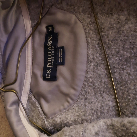 Gray polo jacket - Picture 3 of 4